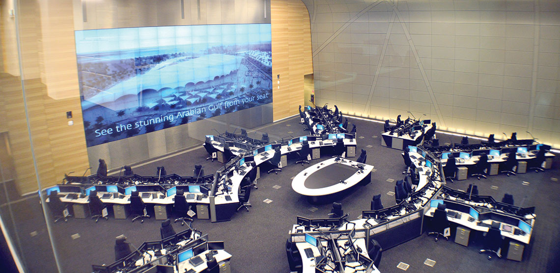 NDIA Terminal & Qatar Airways Operation Centers - BUTEC Contracting Company